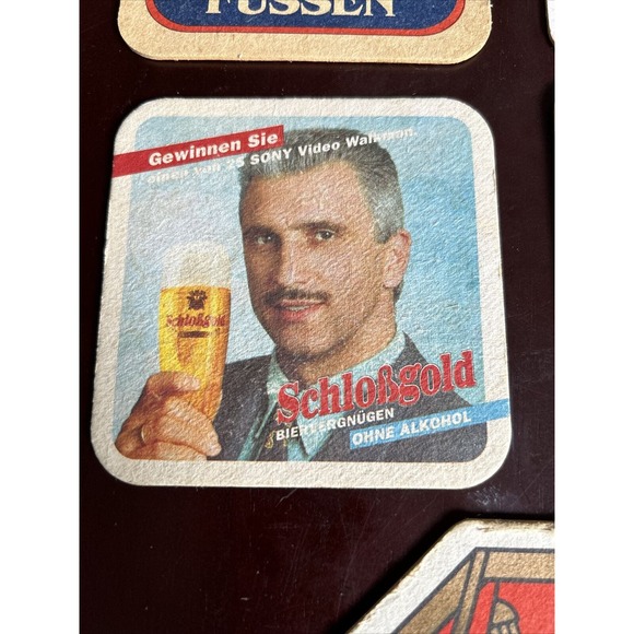 Beer Coasters Vintage Beer Coasters - Assorted lot of 5 Beer Collectibles Paper - Picture 4 of 14